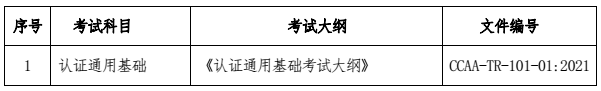 新版认证人员注册考试大纲解读来了